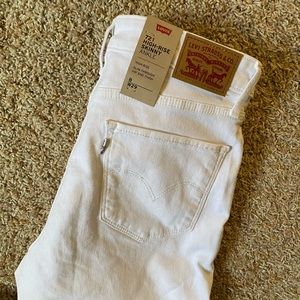 Levi’s high rise skinny ankle jeans